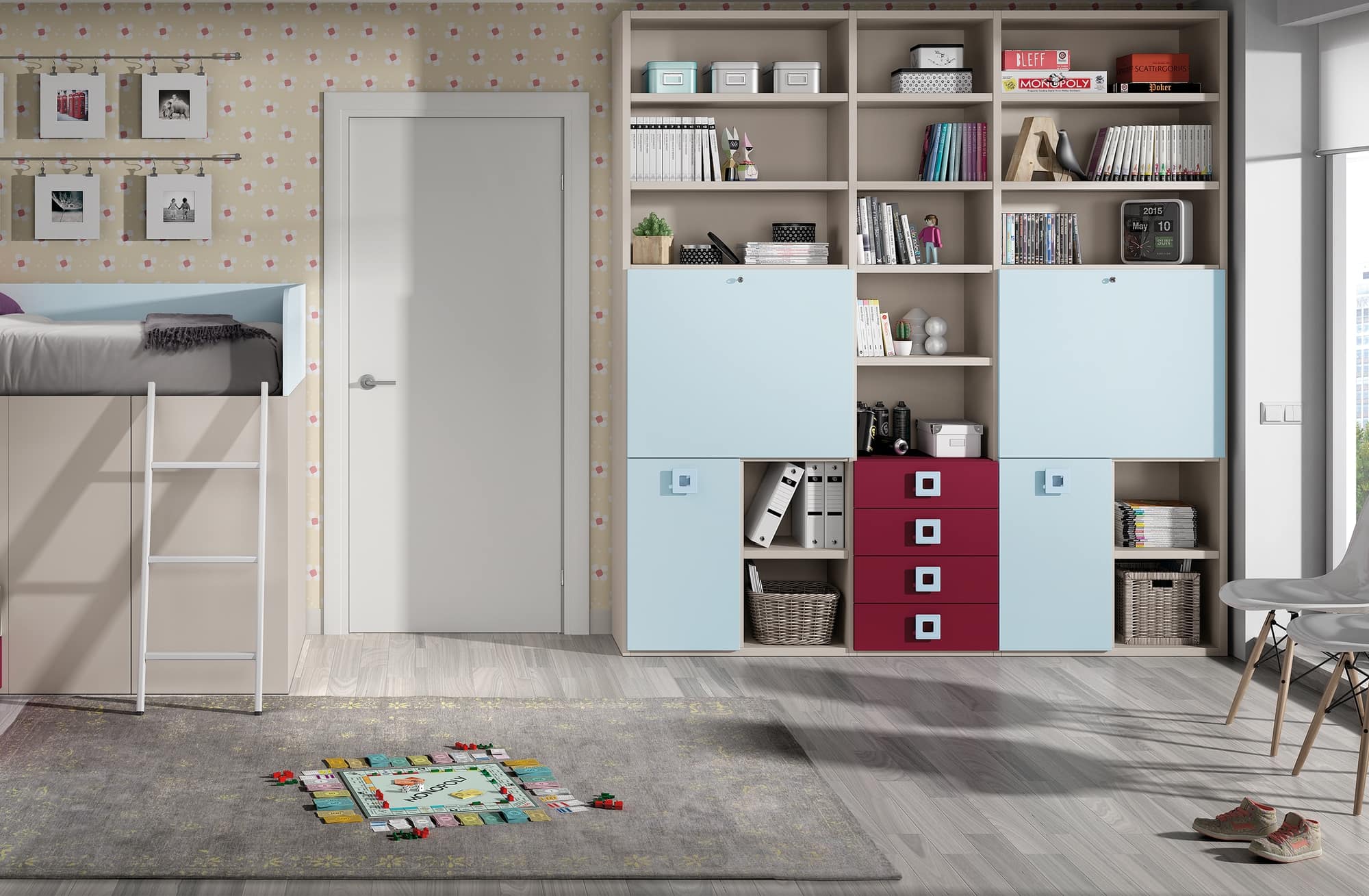 ESCRITORIOS Y ESTANTERIAS